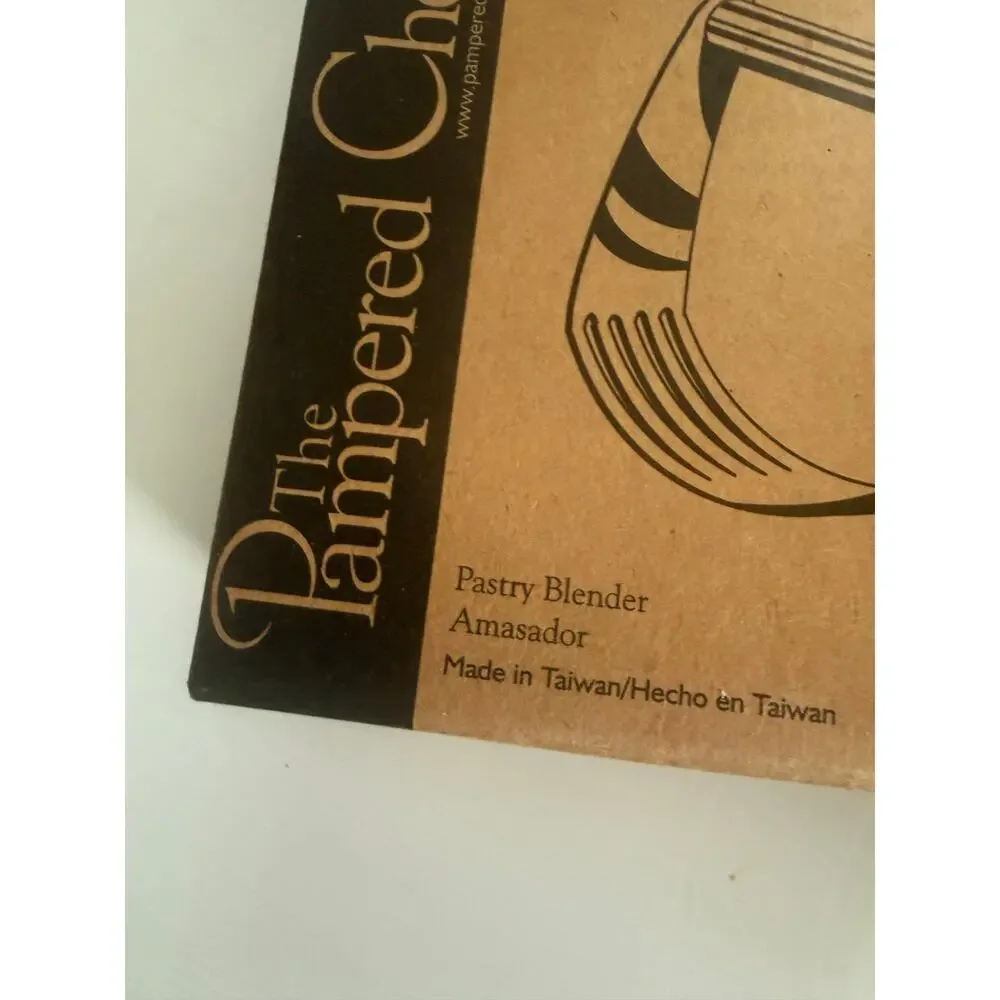 Pampered Chef Pastry Blender Stainless Steel dough cutting tool